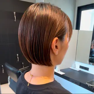 ショート ショートヘア、ボブ こやさん　コヤマのヘアスタイル