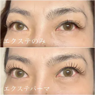 マツエク・マツパ aime 木下　真木のマツエク・マツパデザイン