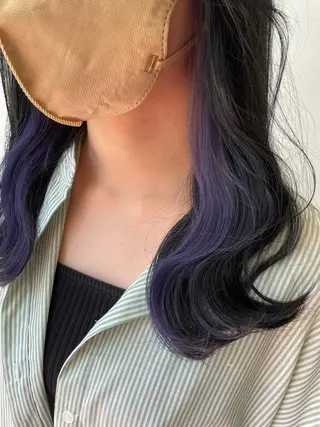 ロング カラー 【店長】インナー指名 No.1戸塚優思のヘアスタイル