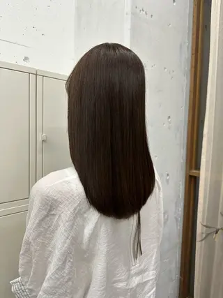 セミロング MUKU ひかるのヘアスタイル