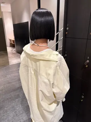 ショート カラー mao | 柔らか艶カラー🫧のヘアスタイル
