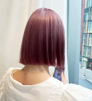 ショート カラー レイヤー専門家 ダブルカラー修のヘアスタイル