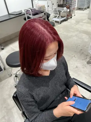 ミディアム 艶髪 mayuka💖のヘアスタイル