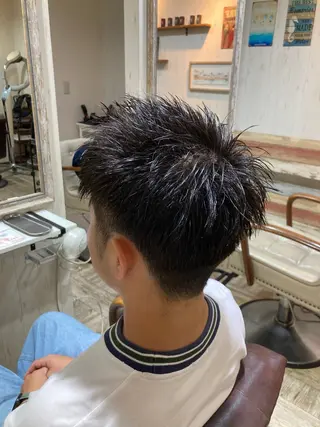 ショート メンズ 💥桜木町メンズ専門 💥ルキのヘアスタイル