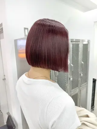 カラー KIRYU SARAのヘアスタイル