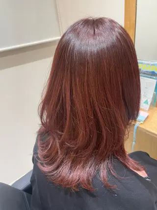 カラー パーマ anuenue🌿 西村砂羽のヘアスタイル