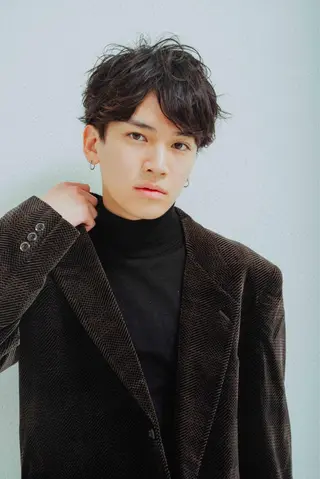 ショート メンズ 小川 舜人のヘアスタイル