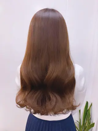 ロング カラー ヘアアレンジ 柔らか垢抜けｶﾗｰと ｶｯﾄ🫧ASUKAのヘアスタイル
