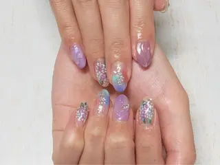 ネイル 𖡼 yumenoのネイルデザイン