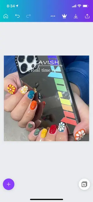 ネイル LAVISH nail salonのヘアスタイル