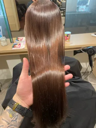 ロング カラー 渋谷/フェード/ 國分 翔のヘアスタイル