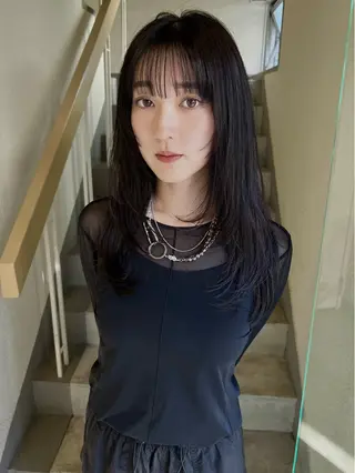 ロング SIKI yuuna レイヤーカット🪽のヘアスタイル