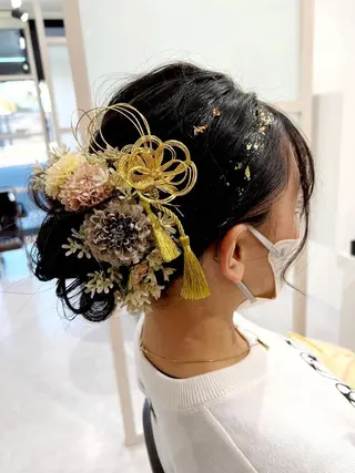 ヘアアレンジ MEGU🌺髪質改善 サロン【HACO】のヘアスタイル