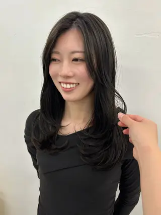 ロング I see/天王寺/ 髪質改善/本田 唯のヘアスタイル