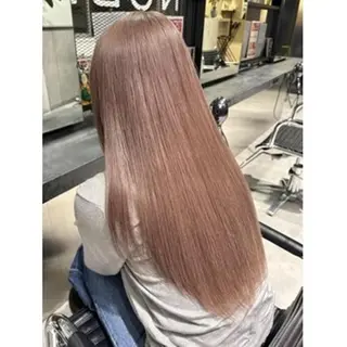 ロング あおい/透明感 /ハイトーンのヘアスタイル