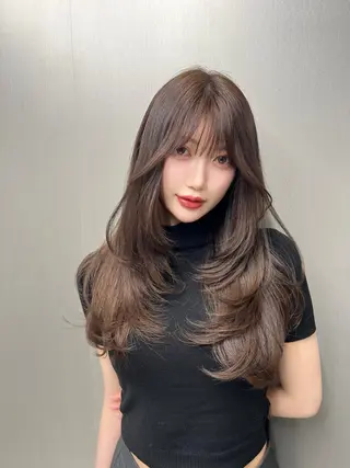 ロング カラー みつゆ 表参道/原宿のヘアスタイル