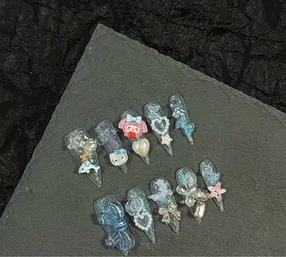 ネイル Horie 雪のネイルデザイン