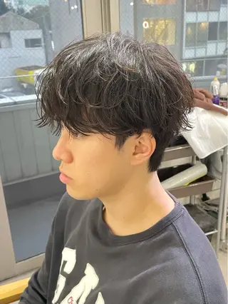 パーマ メンズ 笹井 逸希/メンズ韓国ヘアのヘアスタイル