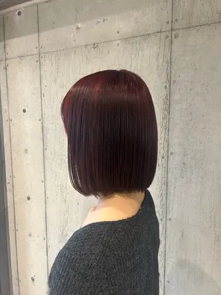 ミディアム カラー 🤡暖色レイヤー 🤡みさきのヘアスタイル
