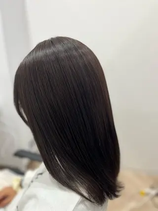 ミディアム カラー 🫧ぷる艶カラー🫧 Yuubi🦩のヘアスタイル