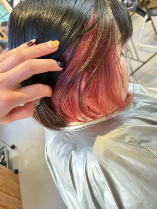 ショート 大賀 チサトのヘアスタイル