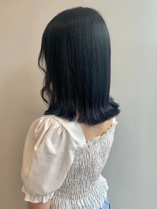 セミロング カラー 似合わせ⌇お洒落 カット⌇平野あみのヘアスタイル