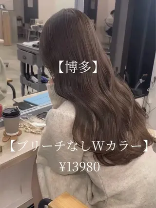 セミロング カラー ヘアアレンジ 【博多髪質改善】 吉村　清志のヘアスタイル