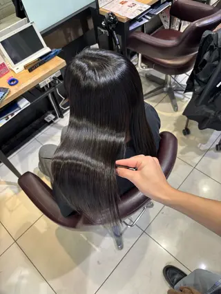 ロング カラー 🩵レイヤー✖︎ 髪質改善🩵リョウヤのヘアスタイル