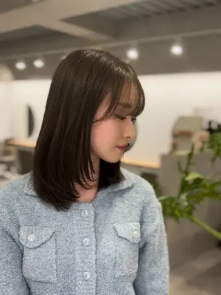 ミディアム カラー Libelle hair salonのヘアスタイル