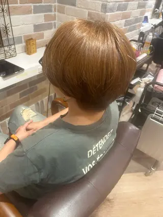 ショート 中原 琴音のヘアスタイル