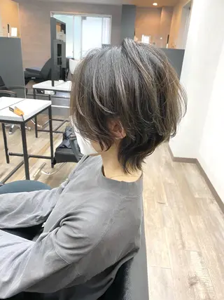 ショート カラー 🗻飯田誠也🗻 カットカラー得意のヘアスタイル