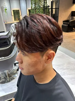 ショート カラー 🐺似合わせ🐺 青山健誠のヘアスタイル