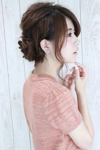 ヘアアレンジ 🌟 asteria アステリア🌟のマツエク・マツパデザイン