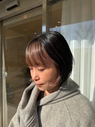 ショート 阪上 沙織のヘアスタイル