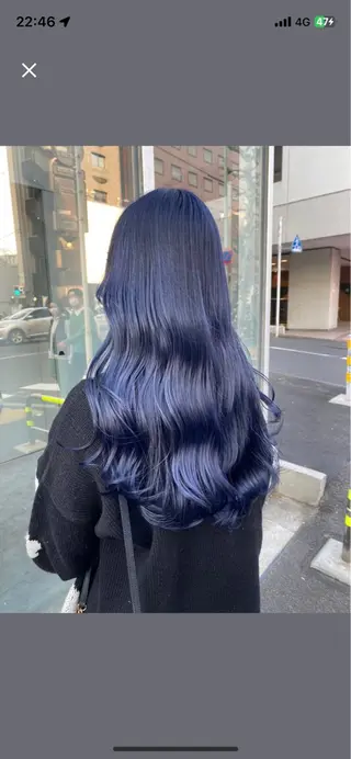ロング カラー パーマ ヘアアレンジ 透明感ブリーチカラー 🌈TOMOHIROのヘアスタイル