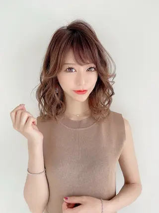 セミロング 秋元 直人のヘアスタイル