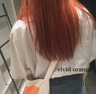 ロング カラー 透明感カラー👑 井上美乃里のヘアスタイル