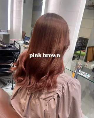カラー 💗ROSEL／ KUREA💗のヘアスタイル