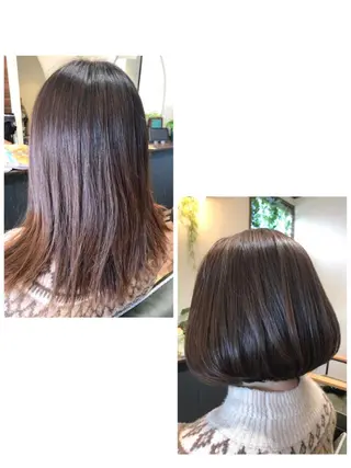 ミディアム カラー Ray hair 春日部のヘアスタイル