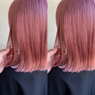 ショート カラー パーマ ヘアアレンジ 極上の艶髪 RINAのヘアスタイル
