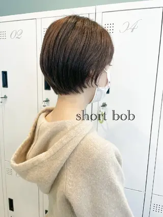 ショート 暗髪艶カラー/ 髪質改善TR/maiのヘアスタイル