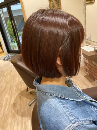 ショート ルシードスタイル クリザンテーム所属・佐藤 睦月のヘアスタイル