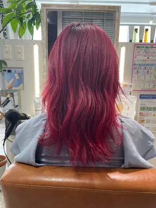 セミロング Ukezono Kodaiのヘアスタイル