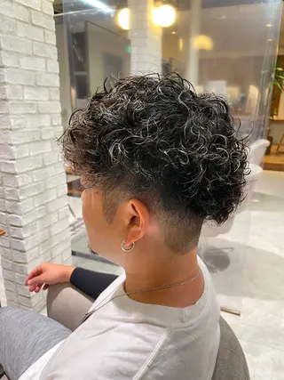 カラー パーマ メンズ Tanaka Aoiのヘアスタイル