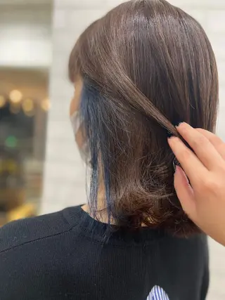 ミディアム カラー 🌈野間 声良🌈のヘアスタイル