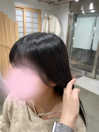 ミディアム 鈴木 千尋のヘアスタイル