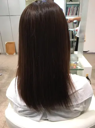 ミディアム 似合わせカット 迫留由弥のヘアスタイル
