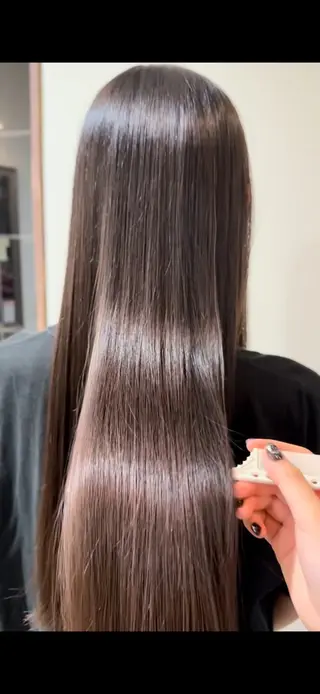 ロング 藤田 華奏のヘアスタイル