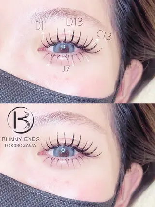 マツエク・マツパ Bunny eyes 武久のマツエク・マツパデザイン