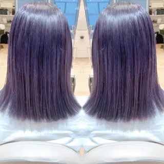 ミディアム カラー 韓国hair🦋 Nanaのヘアスタイル